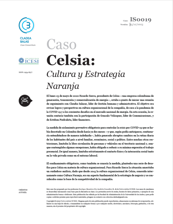 Processo Celsia ICESI